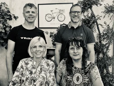 Pildil: Fraktsiooni Kohalikud liikmed Kaire Veinthal, Diana Poudel, Tormi Tabor ja Raido Ingerainen.