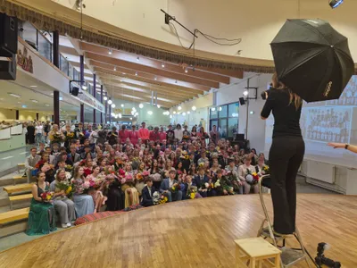 Laagri Kooli lõpetajad lõpuaktusel 9. juunil 2025. Foto: Tormi Tabor