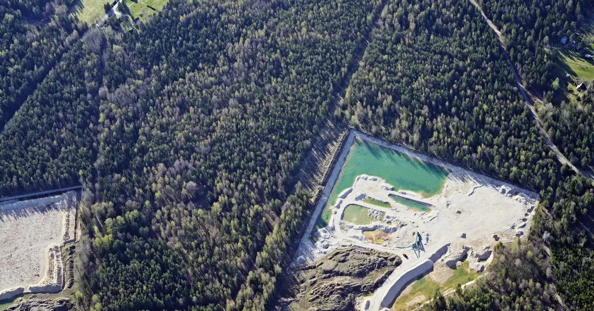 Alema piirkond õhust. Kaldfoto allikas: Maa- ja Ruumiamet