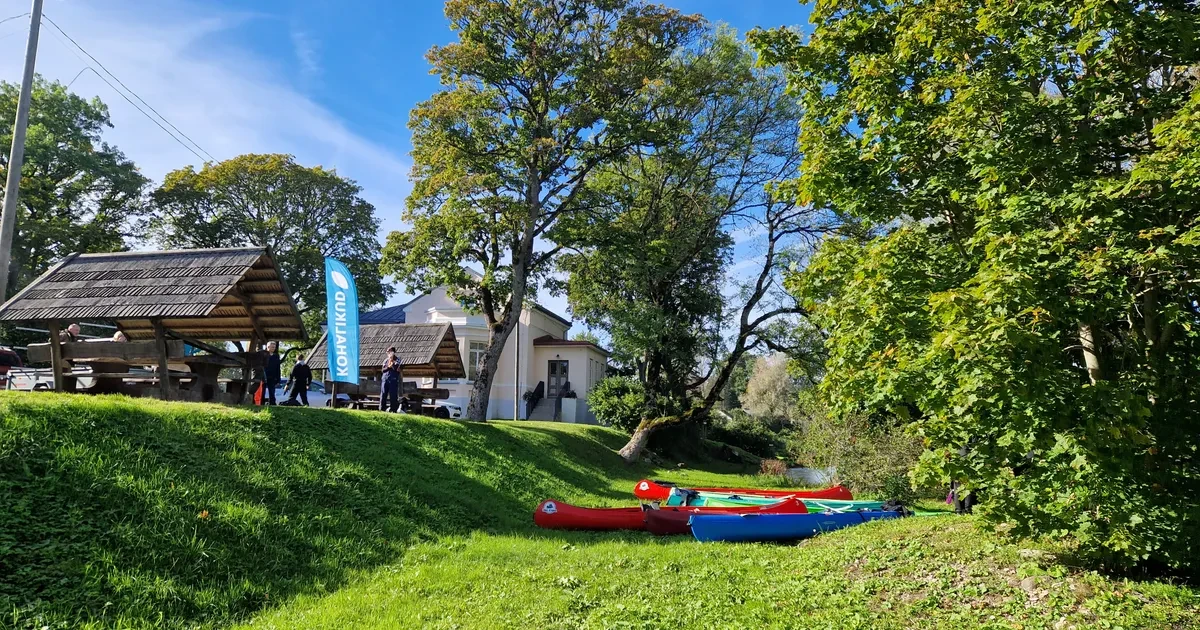 Hüüru mõisa sadam Vääna jõe ääres