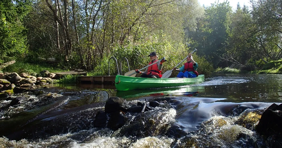 Väike kosk Vääna jõel