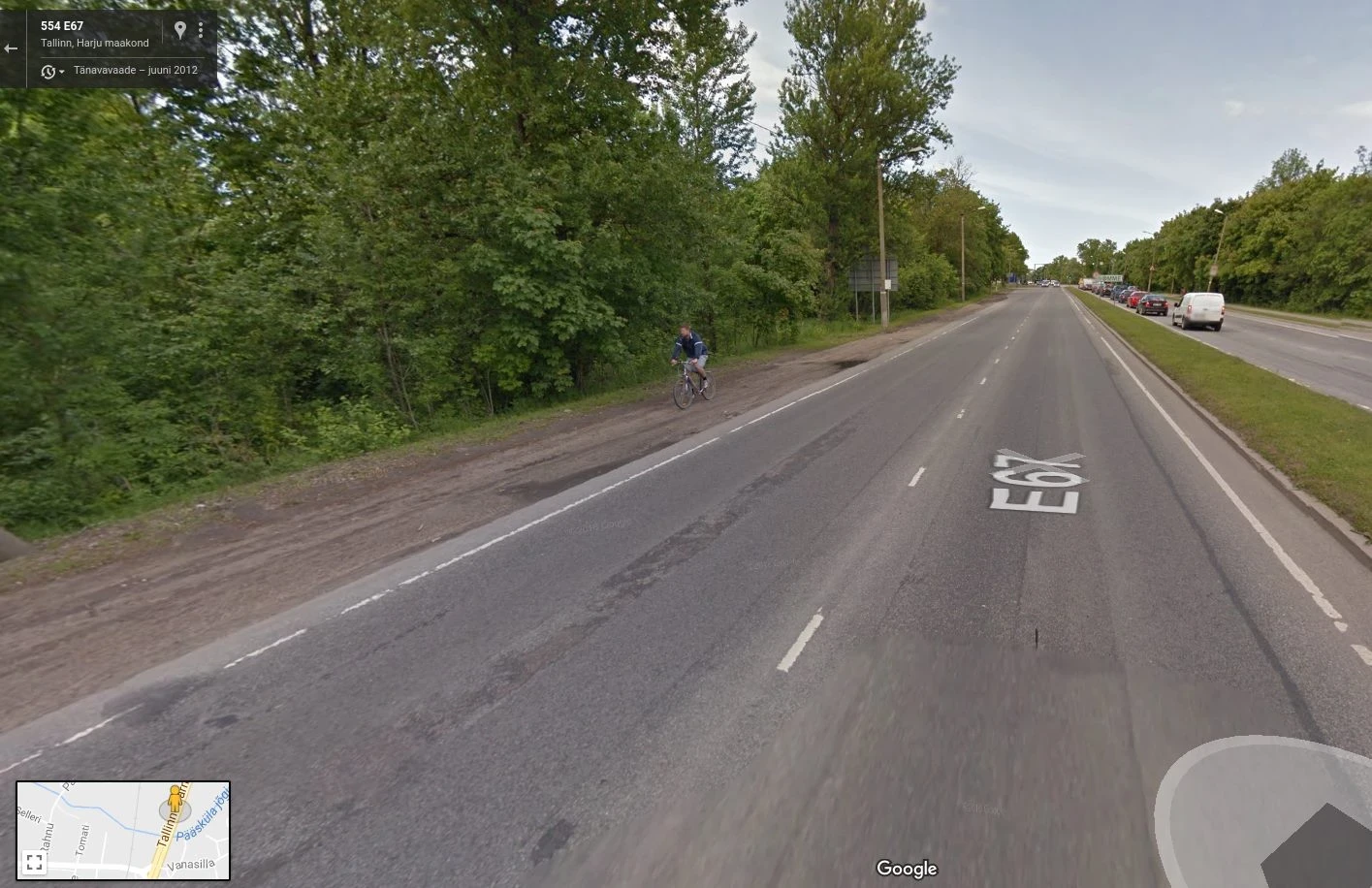 Pärnu maantee teepeenar